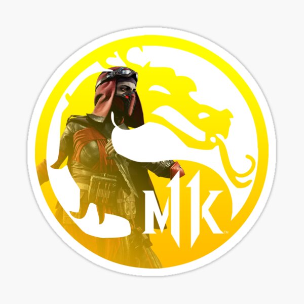 Baraka mortal kombat Sticker for Sale by SkeleMod