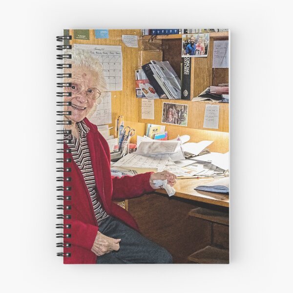 Item preview, Marjorie at desk 20170418 0042 designed and sold by Fred Mitchell.