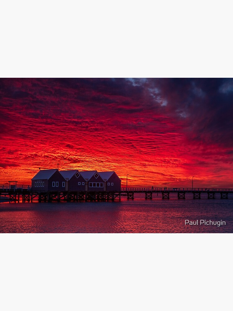 Sunset over Busselton Jetty by paulmp
