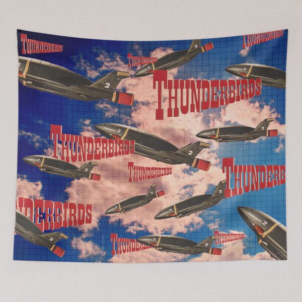 Item preview, Thunderbirds 2, retro series, officially licensed fan art designed and sold by Mauswohn.
