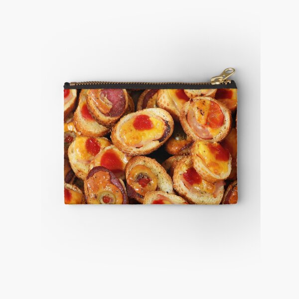 Item preview, bruschetti with cheese olives and salami italian food designed and sold by goceris.
