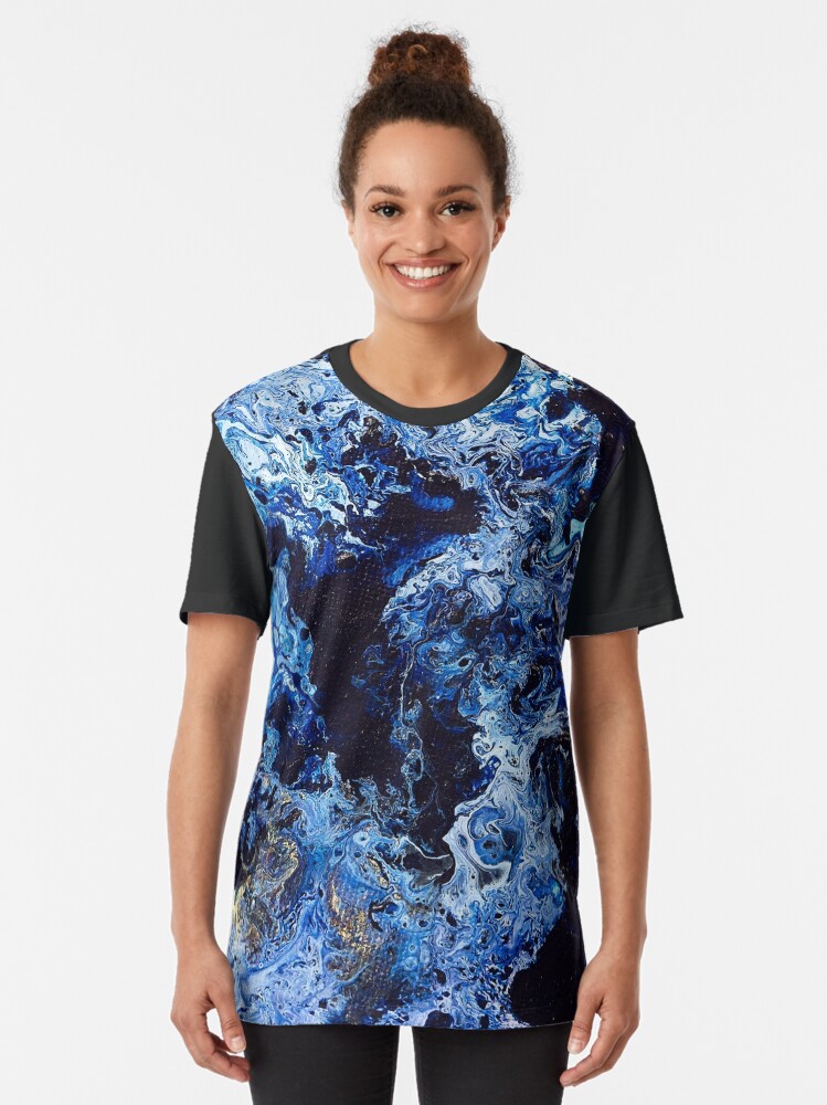 Alternate view of Lapis Lazuli 2 Graphic T-Shirt