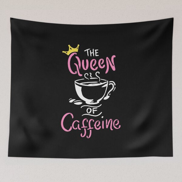 Item preview, Caffeine Queen T-Shirt espresso latte java joe designed and sold by biNutz.
