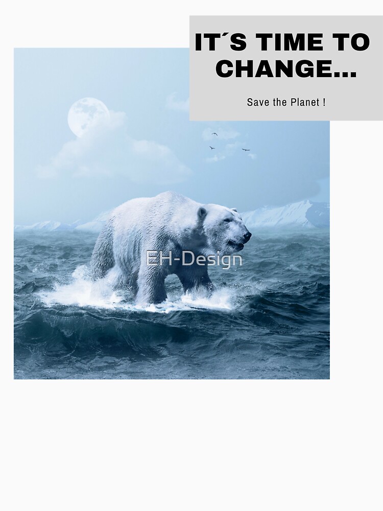 Klimawandel - Eisbär von EH-Design