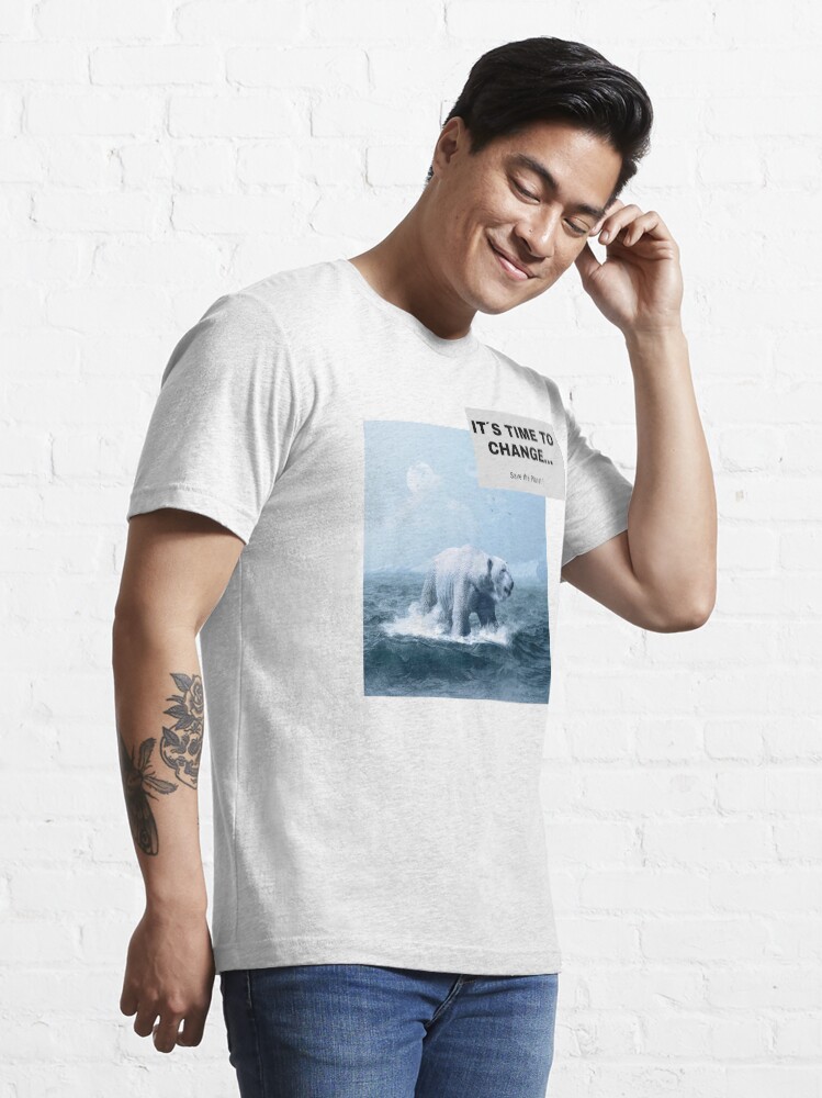 Alternative Ansicht von Klimawandel - Eisbär Essential T-Shirt