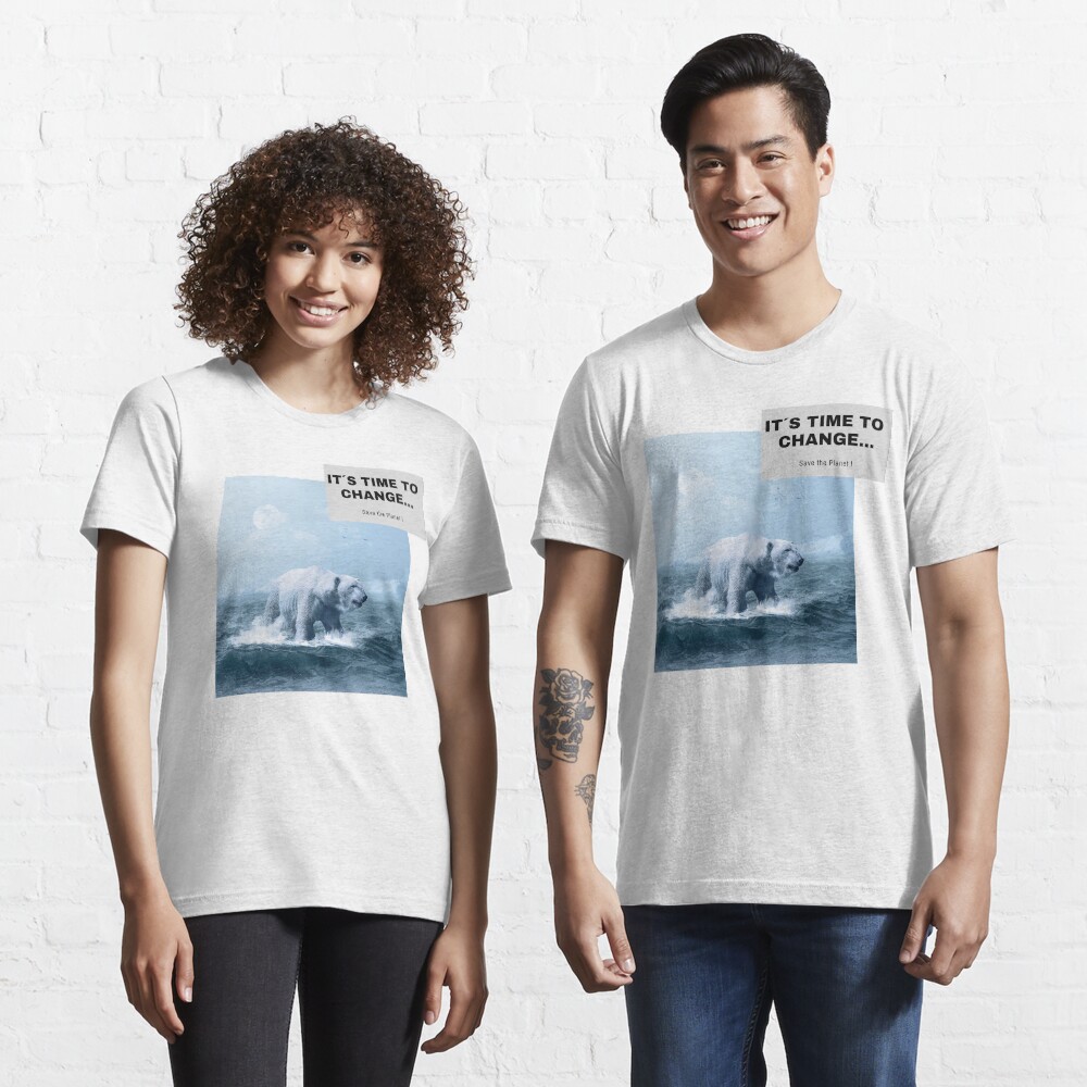 Klimawandel - Eisbär Essential T-Shirt