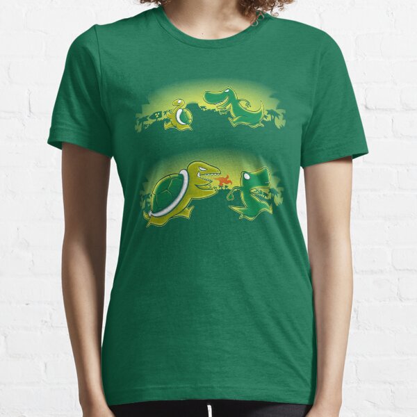 Turtle vs T-rex Essential T-Shirt