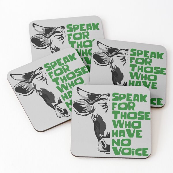 Item preview, Animal Rights / Vegan Quote : Cow Face designed and sold by EddieBalevo.