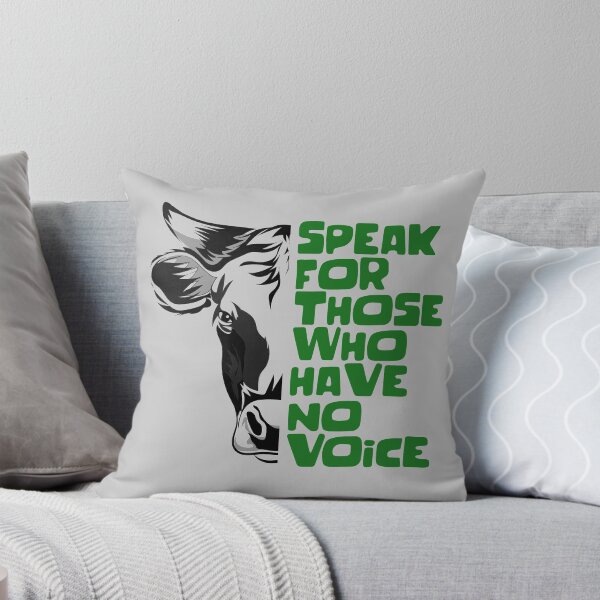 Item preview, Animal Rights / Vegan Quote : Cow Face designed and sold by EddieBalevo.