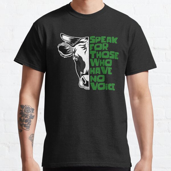 Animal Rights / Vegan Quote : Cow Face Classic T-Shirt