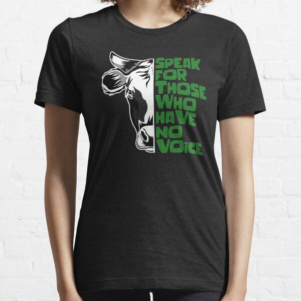 Animal Rights / Vegan Quote : Cow Face Essential T-Shirt