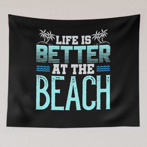 Item preview, Life's better at the beach! designed and sold by VisionairsClub.