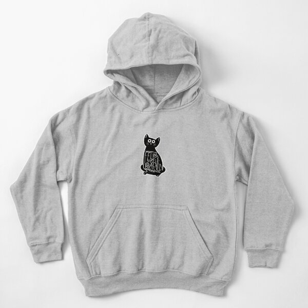 Feline Approved Cat Kids Pullover Hoodie