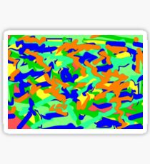Farbe Pool Camo Sticker