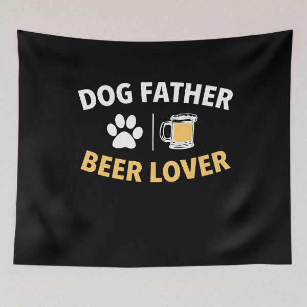 Item preview, Dog Father Beer Lover designed and sold by JukeLox.