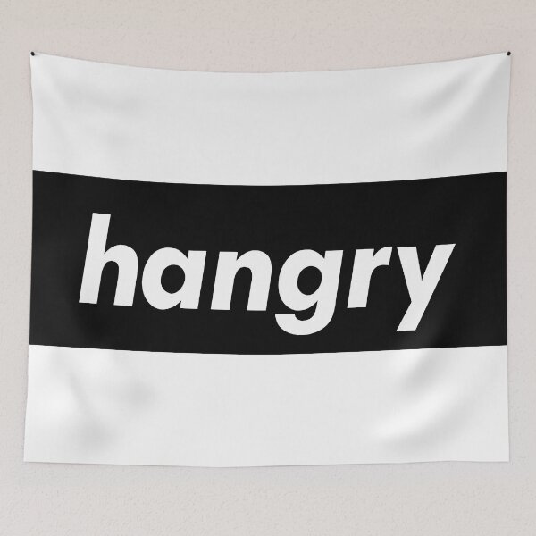 Item preview, Hangry When You Are Angry Because You Are So Hungry Words Millennials Use designed and sold by ProjectX23.
