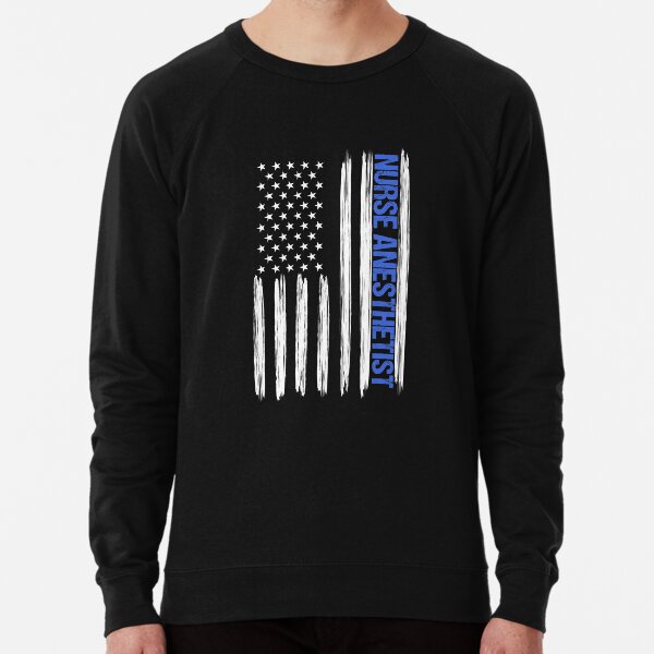 Arkansas made ICU Nurse Distressed American Flag Long Sleeve T-Shirt