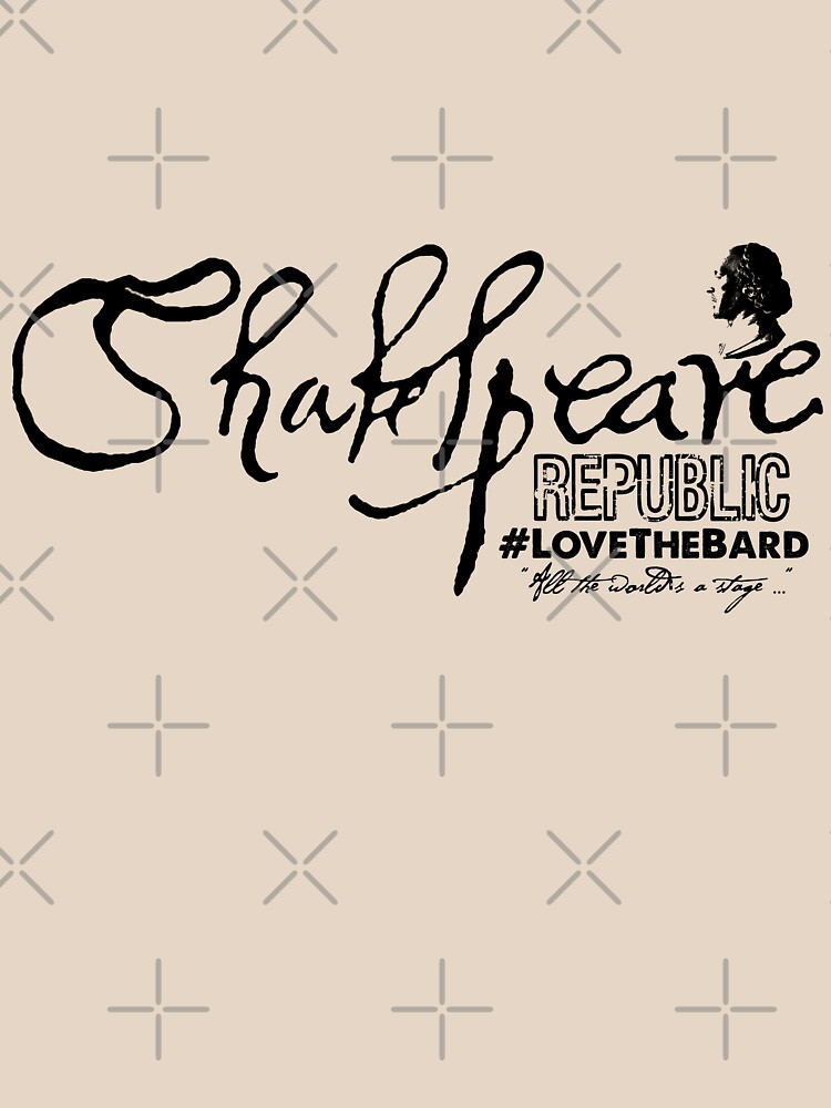 Shakespeare Republic Black Text by incognitagal