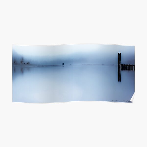 Misty Blue Poster