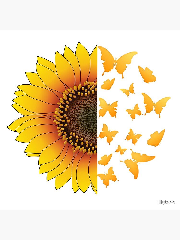 Bolsa de tela «Mariposa girasol» de Lilytees | Redbubble