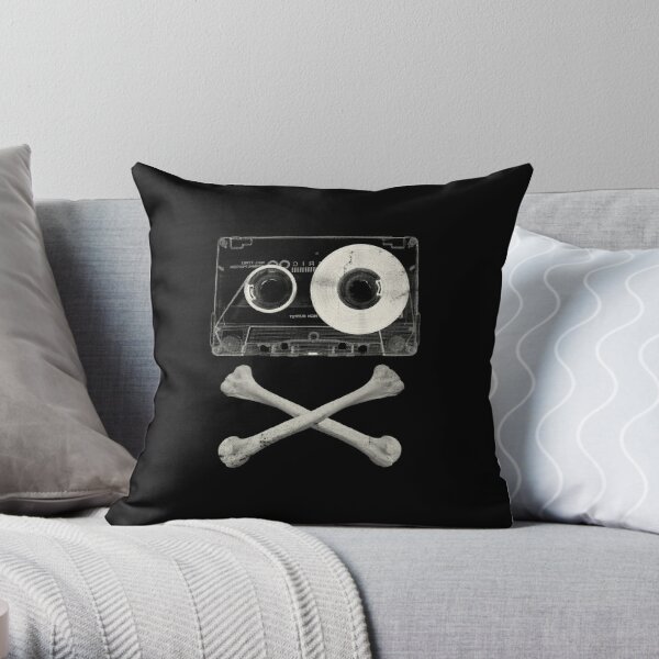 Pirate Music Throw Pillow