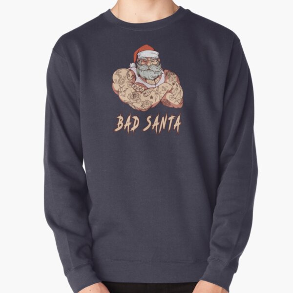 Where My Ho/'s At Santa Claus St Nick Christmas Funny 2-tone Hoodie Pullover