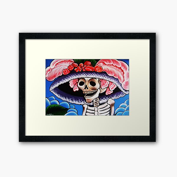 Posada's Big Hat Framed Art Print