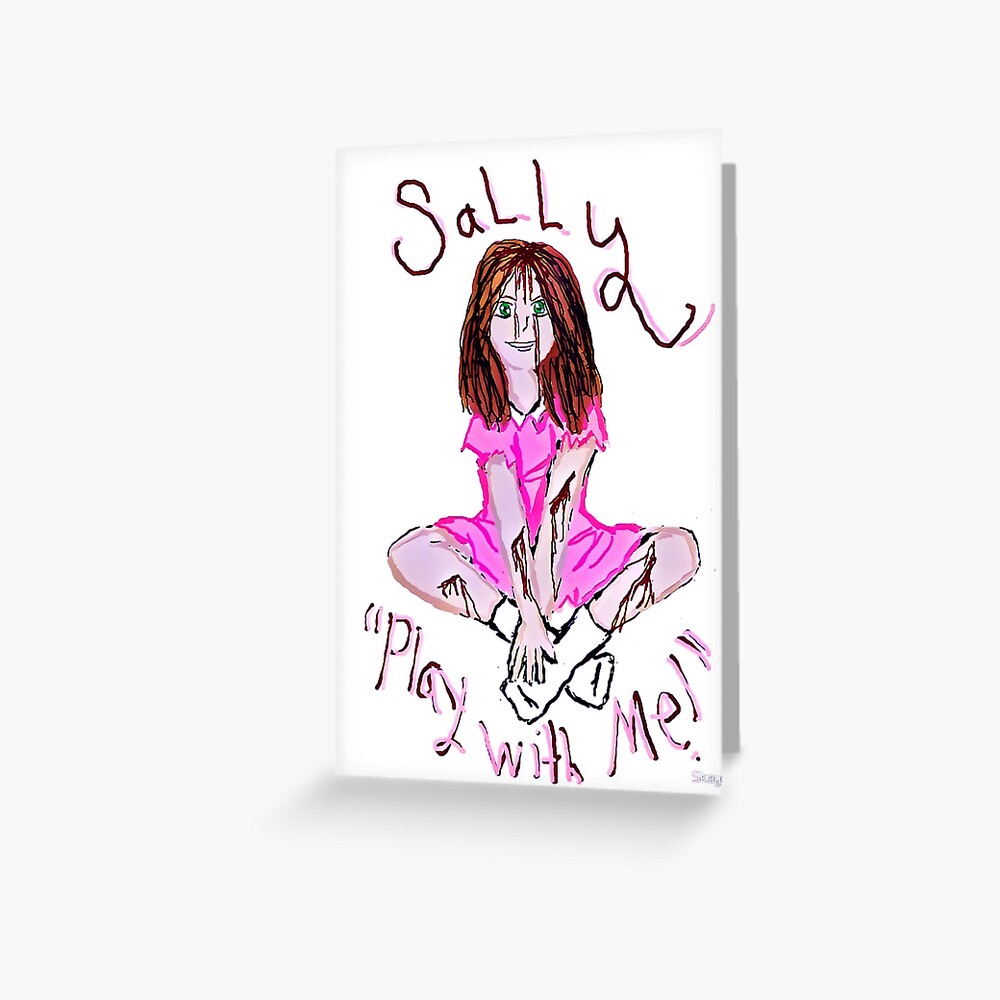 SALLY (CREEPYPASTA) Postcard for Sale by Skayda