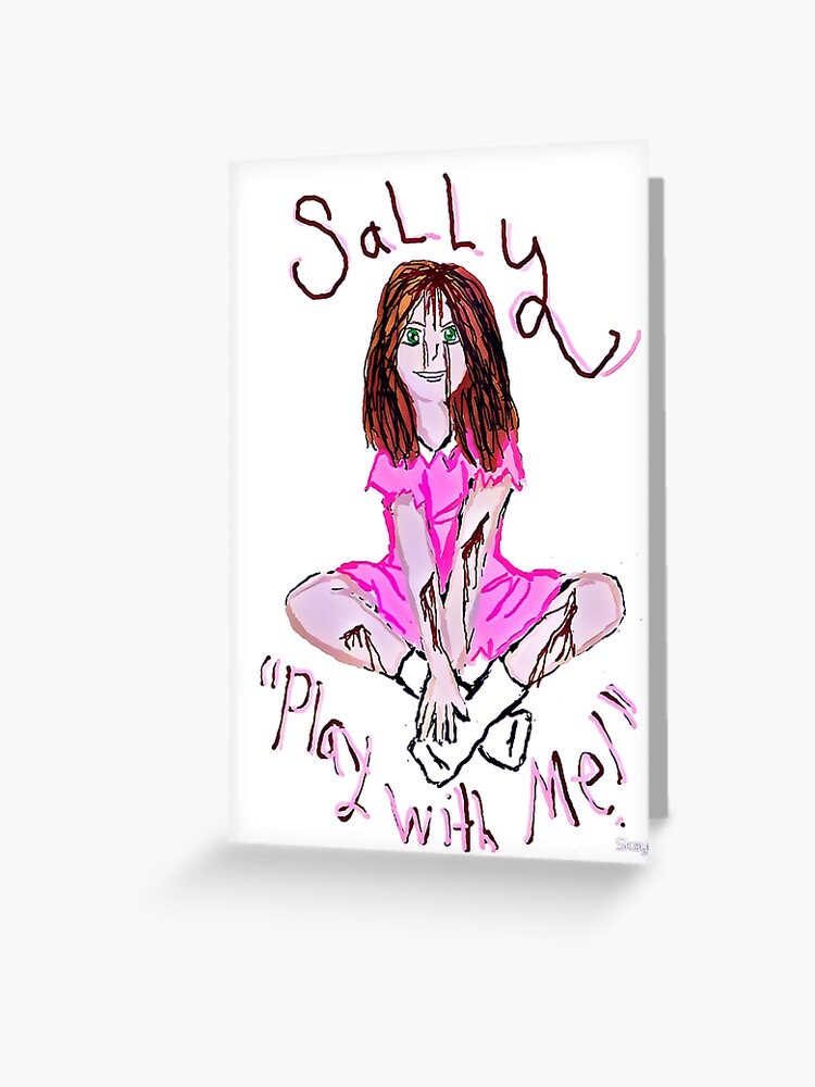 SALLY (CREEPYPASTA) Poster for Sale by Skayda