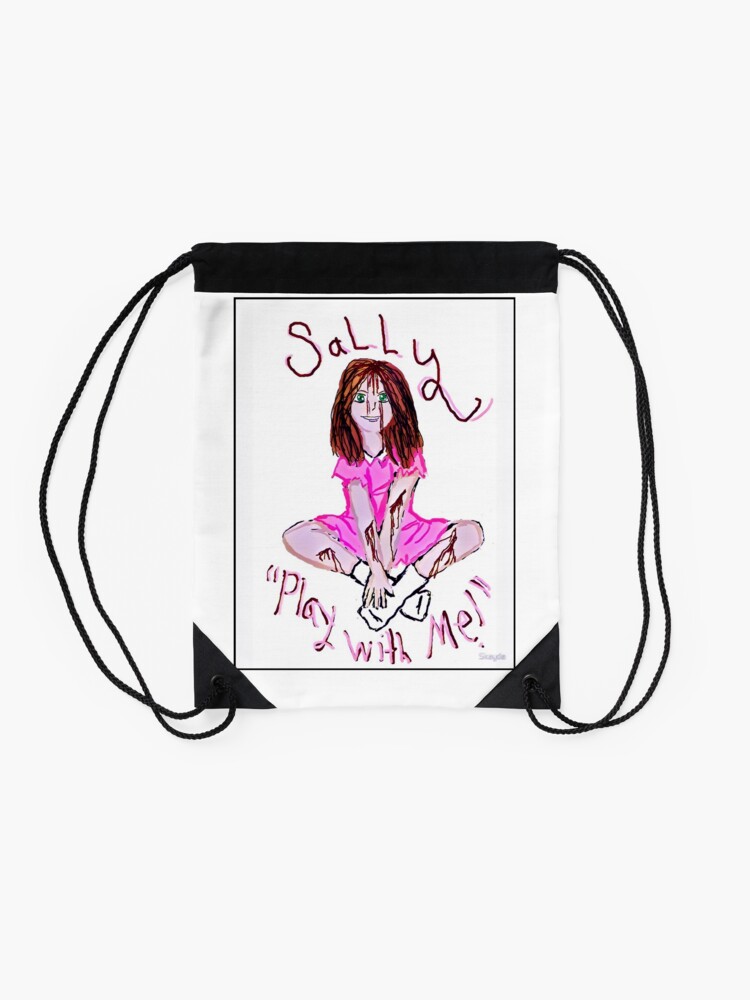 SALLY (CREEPYPASTA) Throw Pillow for Sale by Skayda