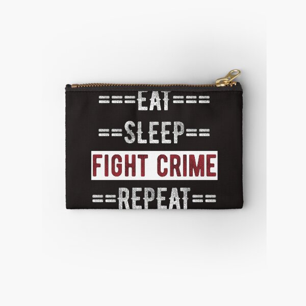 Item preview, Gift for Police Officers Eat Sleep Fight Crime Repeat  designed and sold by TrndSttr.