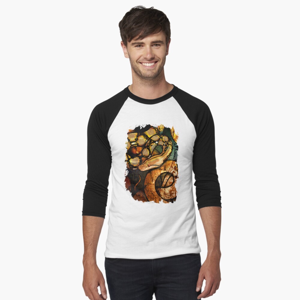 Item preview, Baseball ¾ Sleeve T-Shirt designed and sold by CulpeoFox.