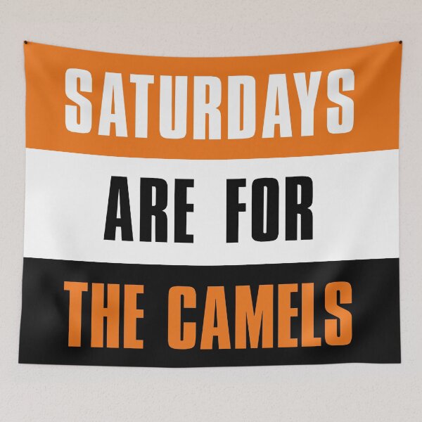 Item preview, Saturdays are for The Camels, Campbell University designed and sold by elhefe.