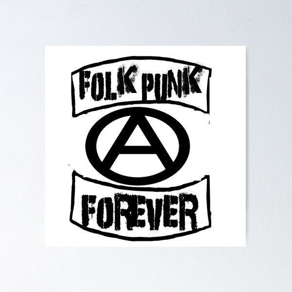 Item preview, Folk Punk Forever designed and sold by SerpentSkyArts.
