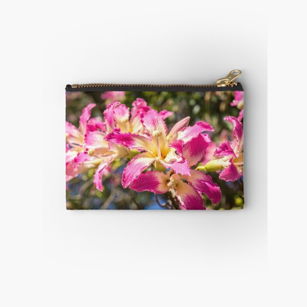 Item preview, Vivid Exotic Flowers - Blooming Silk Floss Tree Ceiba Speciosa  designed and sold by Georgia Mizuleva.