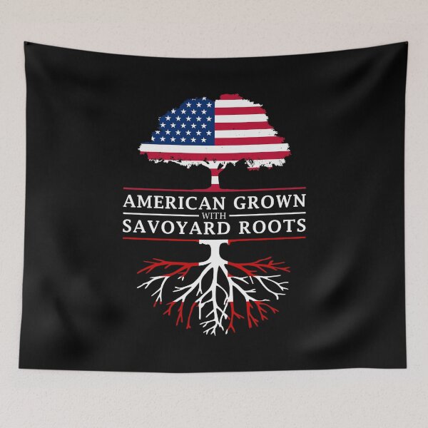 Item preview, American Grown with Savoyard Roots   Savoie Design designed and sold by ockshirts.