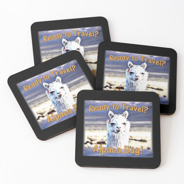 Item preview, Llama Funny Alpaca Bag - Love to Travel Quote designed and sold by LatinAmericaFocus.