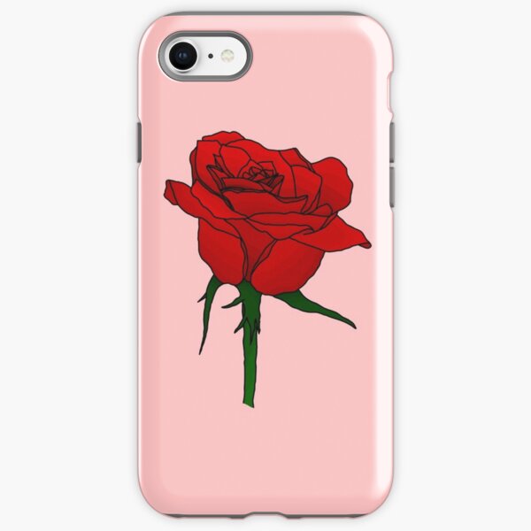 Retro Rose iPhone Tough Case