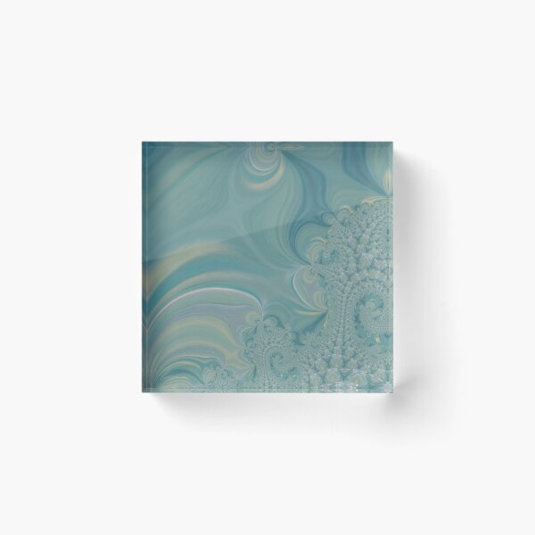 Item preview, Soft Green Fractal 2 - Abstract Art by Fluid Nature designed and sold by vmajzlik.