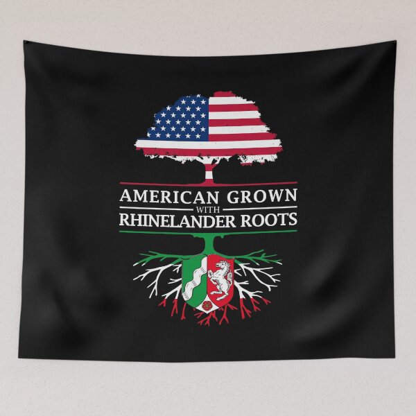 Item preview, American Grown with Rhinelander Roots   Rhine Westphalia Design designed and sold by ockshirts.