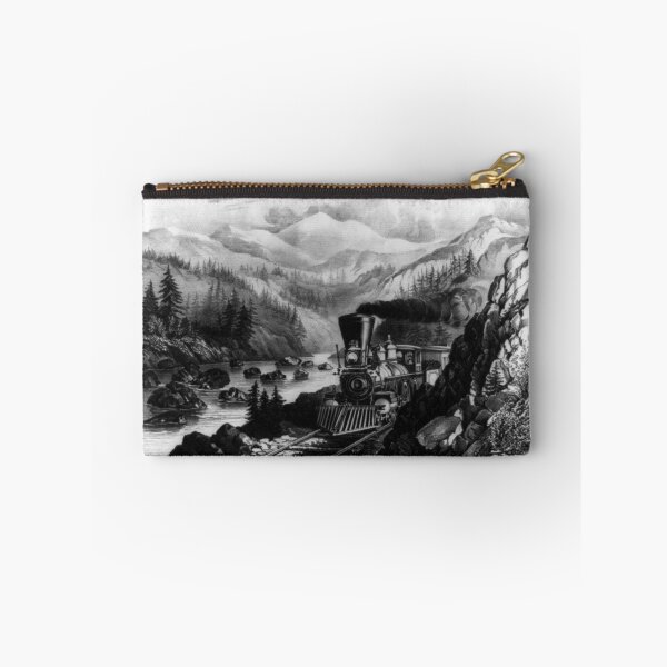 Item preview, The Route to California - Truckee River Sierra-Nevada - 1871 designed and sold by CrankyOldDude.