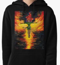 Fire Made Flesh Pullover Hoodie