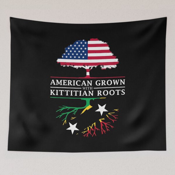 Item preview, American Grown with Kittitian Roots   Saint Kitts and Nevis Design designed and sold by ockshirts.