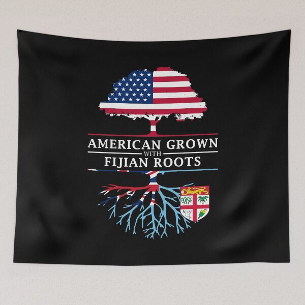 Item preview, American Grown with Fijian Roots   Fiji Design designed and sold by ockshirts.