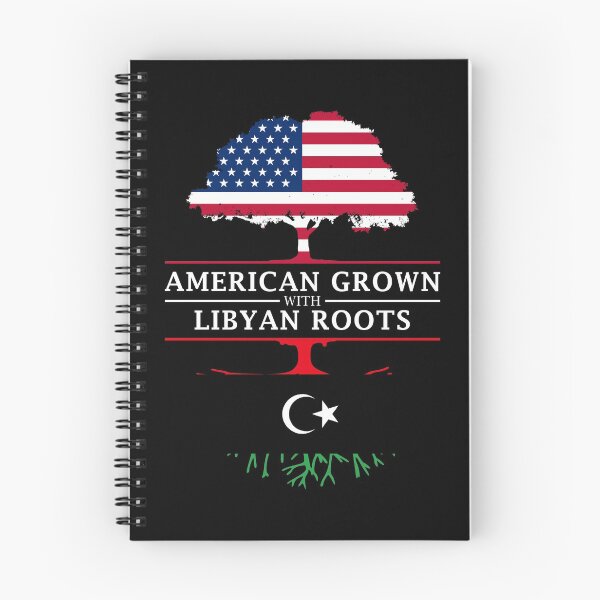 Item preview, American Grown with Libyan Roots   Libya Design designed and sold by ockshirts.