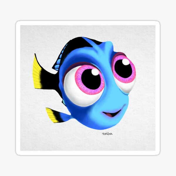 Dory Sticker By Sammymonk0421 Redbubble