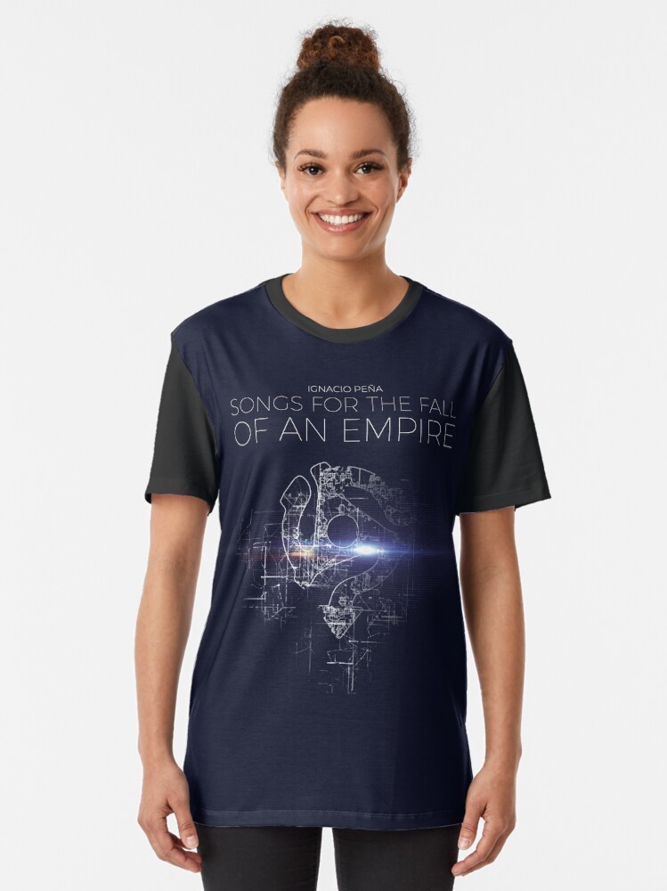 Alternate view of Ignacio Peña - Songs for the Fall of an Empire - Official Merchandise Graphic T-Shirt