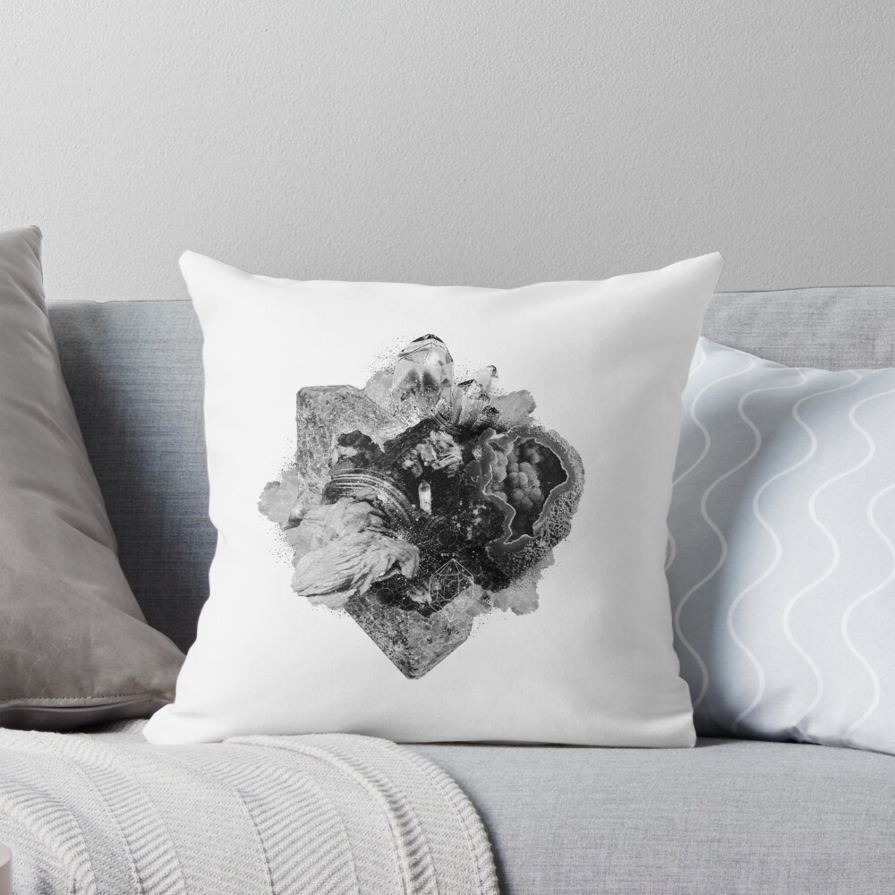 Item preview, Throw Pillow designed and sold by birdsdinosaurs.
