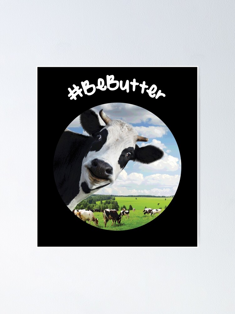 Thumbnail 1 of 3, Poster, #BeButter designed and sold by AuthenticAm.