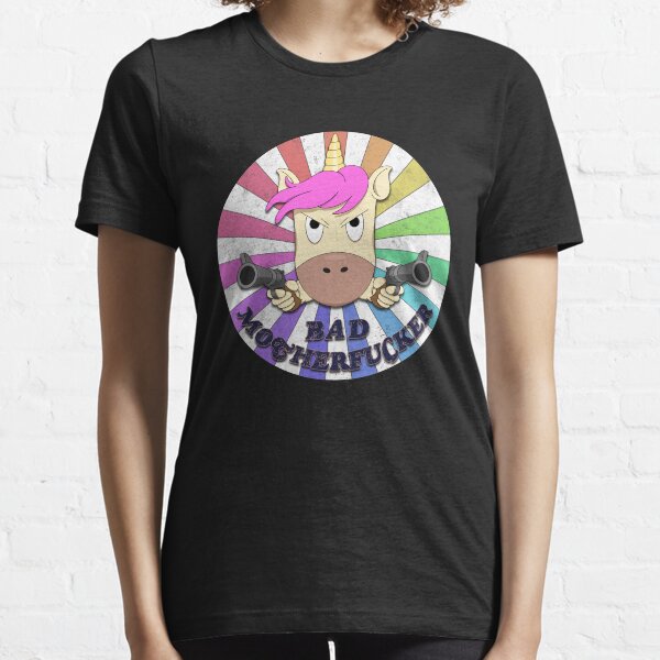Bad Mothfucker Unicorn Essential T-Shirt